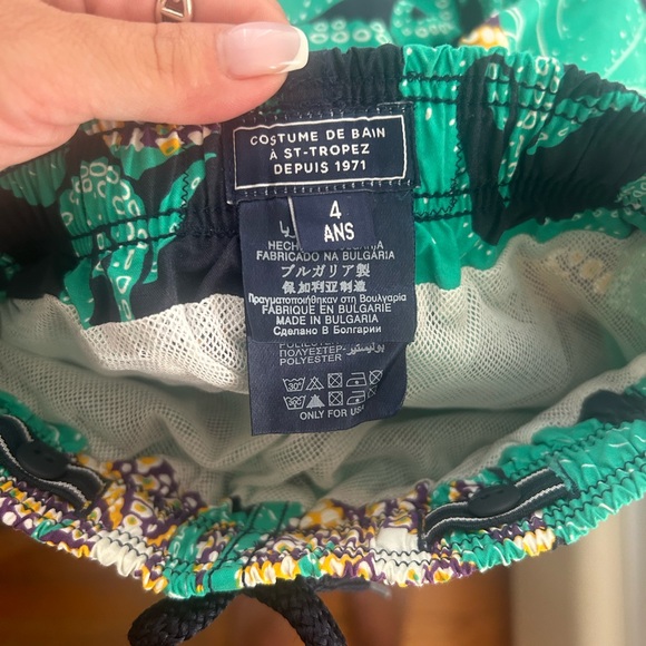 2 Pair Vilebrequin boys swim trunk bundle sz 4. - Picture 9 of 10